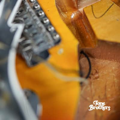 7.4LB, 1-Owner! 1963 Fender Stratocaster Sunburst image 20