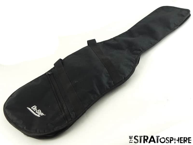 USED On-Stage GIG BAG Guitar Parts Black image 1