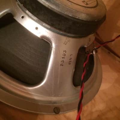 1980 Vintage Marshall checkerboard 1982A 4x12 cab G12-80 speakers image 4