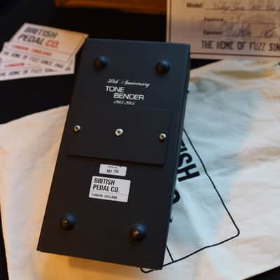 British Pedal Company MKI Tone Bender SERIAL NO 01/50 image 6