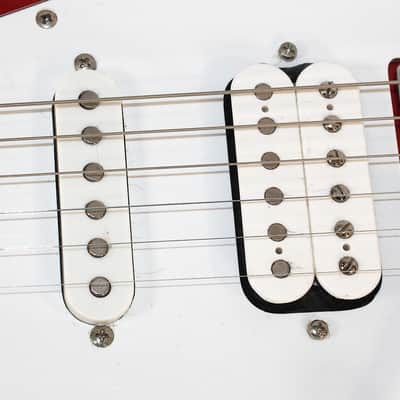 Fernandes Retrorocket Pro SUSTAINER 2004 • LEFTY • Metallic Red image 5