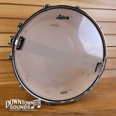 Ludwig Classic Maple Snare Drum - 6.5"x14", Gold Sparkle image 6