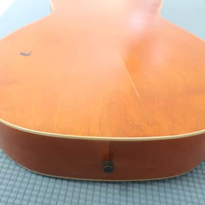 Antique Vintage 1930s Regal Parlor Guitar Project Scenic Floral Stencil Washburn Ditson Original Cloth Latch Case image 19