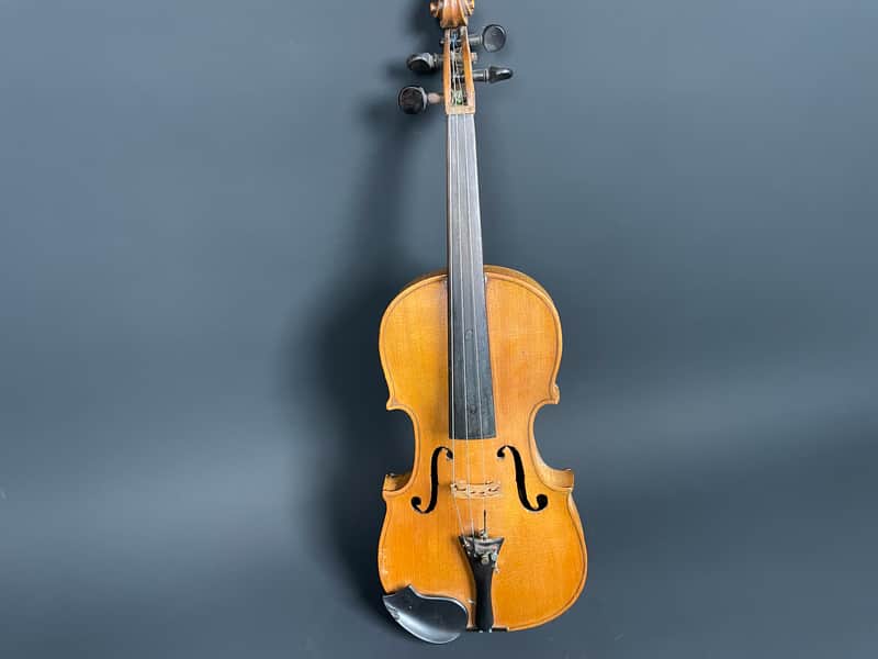 Vintage Lyon & Healy Violin / Fiddle w Bow & Original Hard Case – Made in USA – As Is image 1
