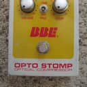 BBE Opto Stomp Optical Guitar/Bass Compressor Pedal 2000s Red, Yellow and White