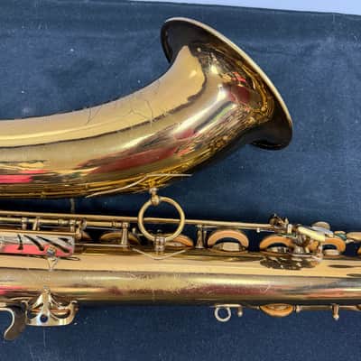 Vintage Selmer Paris Mark VI Tenor Sax Saxophone with Original Case and Mouthpiece Original Lacquer Just Re-Padded 1958 image 21