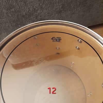 Tama ROCKSTAR DX TOM 12x11 BLACK image 3
