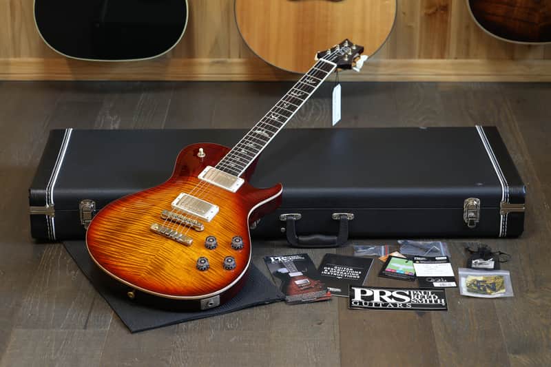 2024 PRS McCarty Singlecut 594 10-Top Electric Guitar Dark Cherry Sunburst + OHSC image 1