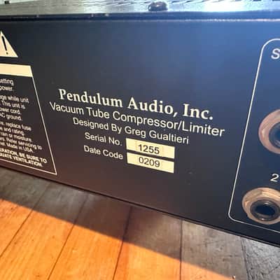 Pendulum Audio ES-8 Remote Cutoff Tube Limiter - Awesome! image 6