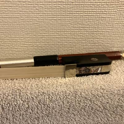 GB Bows Brazilwood - Natural - Double Bass French Bow - New Hair. Open To Offers image 11