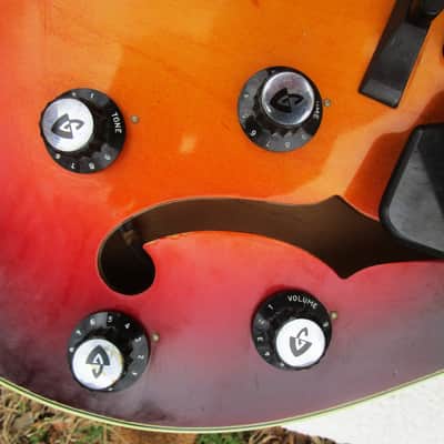 Guild T-100 D Guitar, 1965, Hoboken, N.J., Case image 9