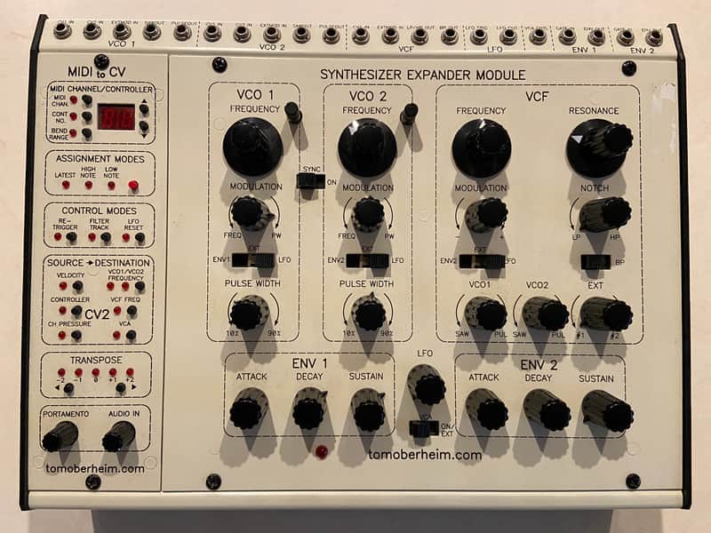 Oberheim Sem Pro Synth Expander Module 2012 - White image 1