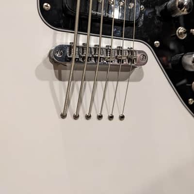SubZero Rogue VI 30"-scale Baritone / Bass VI - Tuned E-E @ Bass Octave - Seymour Duncan P-Rails Pickups with Custom Switching, Locking Tuners & Brass Nut image 19