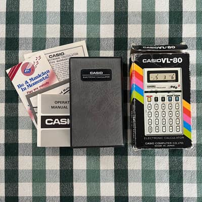 Casio VL-80 Calculator & Synthesizer