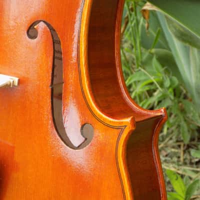 Crow Creek Fiddles Handmade Professional Violin, Red-Brown, With Beautifully Flamed Maple! image 23