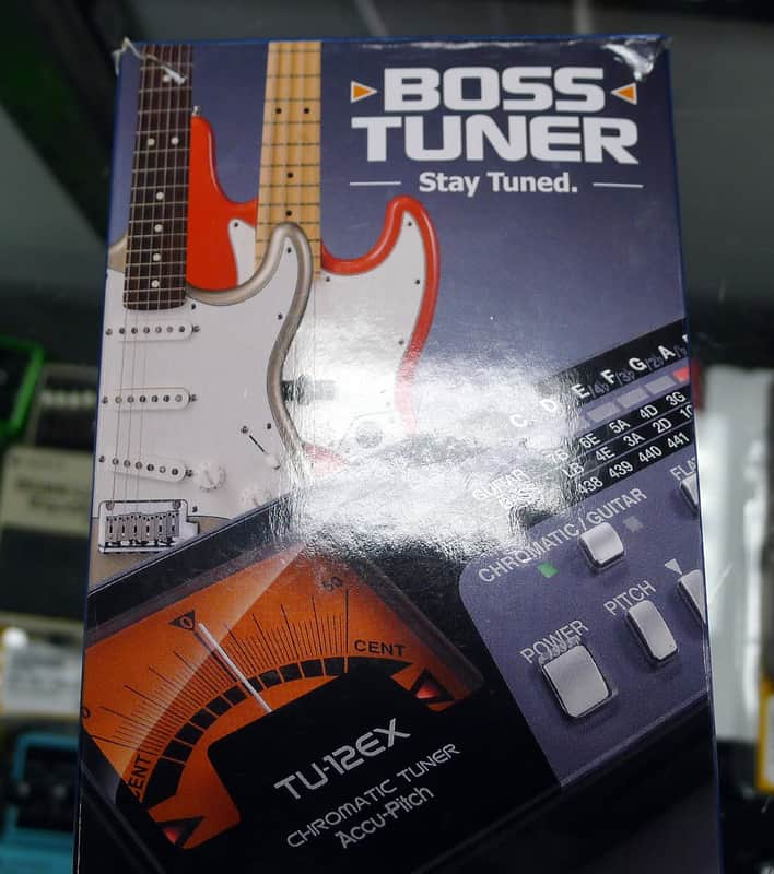 Boss TU-12EX Chromatic Tuner for Guitar & Bass - IN BOX! U28500 image 1
