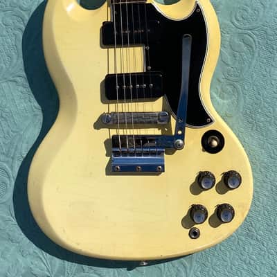 Gibson SG Special 1962 - Polaris White - Vibrola - 2P90 Strong Sound ! image 1