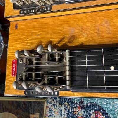Gibson Brad Whitford’s Aerosmith, Grand Console Double Neck Steel, Authenticated! (#159) 1958 Korina image 10