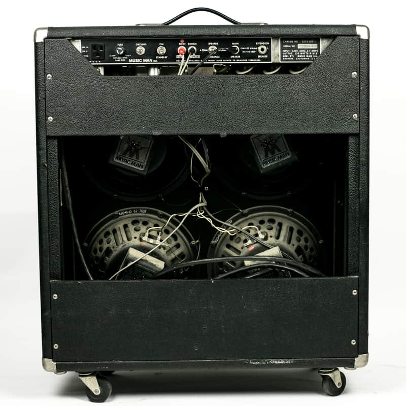 Music Man 410-HD One Thirty 2-Channel 130-Watt 4x10" Guitar Combo 1974 - 1979 image 2
