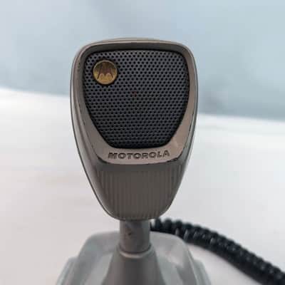 Vintage Motorola TU532A Desk Microphone w/ Stand image 3