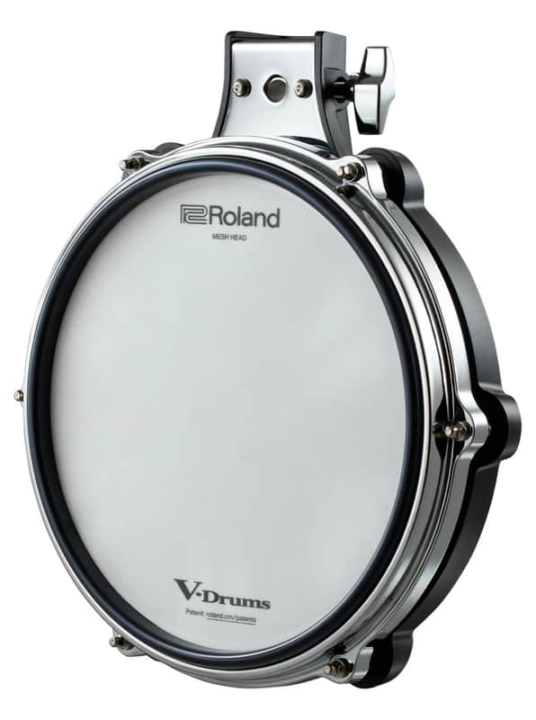 Roland Roland Premium V-Pad PD-10P Electronic Drum Pad - 10 inches 2026 - Chrome die cast image 1