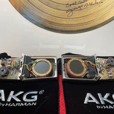 AKG EB414  PAIR MIKROFON CK12. BRASS VINTAGE image 21