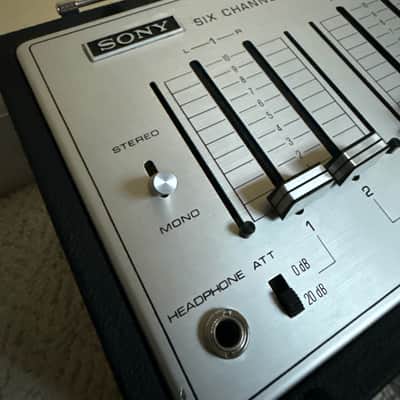 Sony MX-P21 Audio Mixer Cleaned and Ready | Reverb