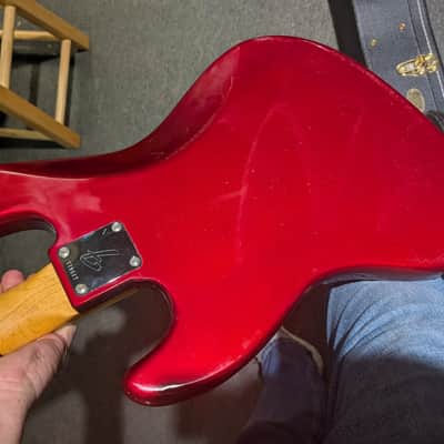 Fender Jazz Bass - Candy Apple Red image 3
