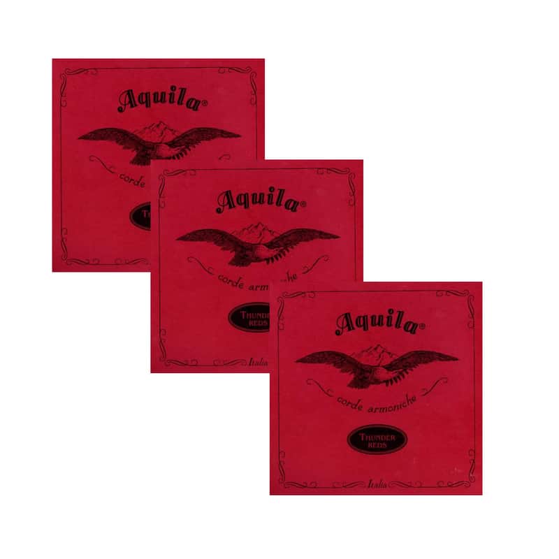 Aquila Thunder Reds Bass Uke TS 91 U  ( 3 SETS )  + NEW with invoice image 1