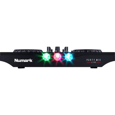Numark Party Mix II DJ Controller with Built-In Light Show and Speakers image 3