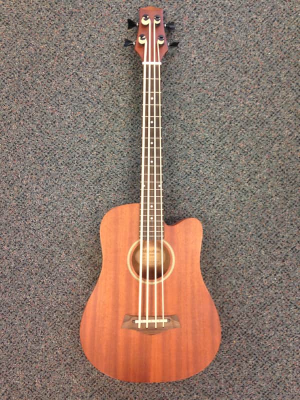 Gold Tone M-Bass Micro 23" Scale Acoustic/Electric Bass Natural image 1