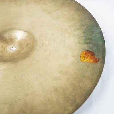 Zildjian VINTAGE 60s A Zildjian Ride 22 [2616g] with keyhole image 10