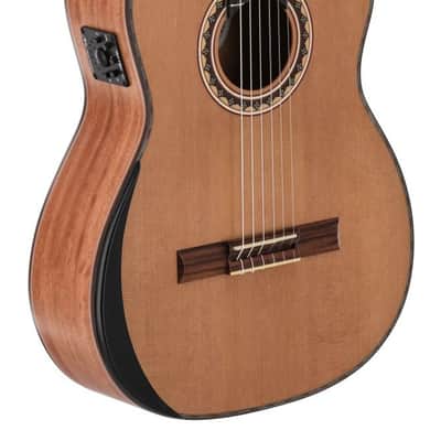 Manuel Rodriguez Tesoro De Camerun Limited Edition Solid Cedar Top & Cedar Neck 6-String Classical Acoustic-Electric Guitar w/Hard Case image 4