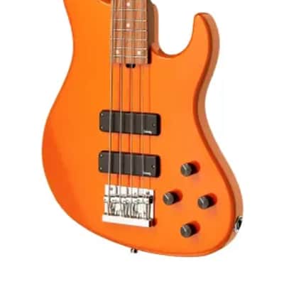 Sadowsky MetroExpress 24-Fret Modern Bass, Morado Fingerboard, 4-String - Solid Candy Apple Orange Metallic High Polish image 4
