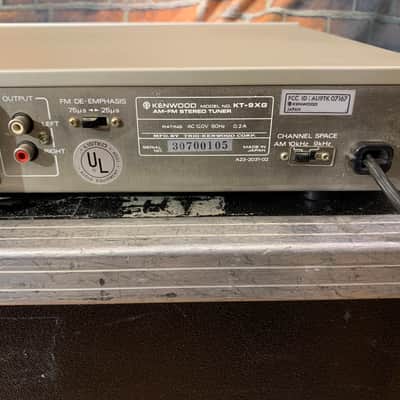Kenwood KT-9XG 80’s Silver Quartz Synthesizer Tuner image 8