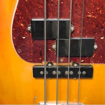 Fender Precision Bass Fretless with Rosewood Fingerboard 1978 Sunburst imagen 13