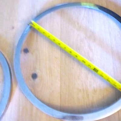 Lot of 9 Various Drum Rims Hoops image 14