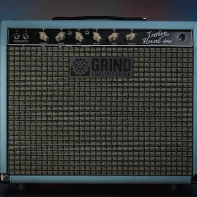 Grind Amplification Trenton Reverb - (TR20) 2024 - Carolina Blue Tolex image 1