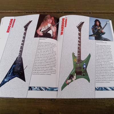 Vintage 1990 - 1991 Charvel, Charvette, Jackson Full Color Catalog! Rare, Original Case Candy, Paperwork! image 18