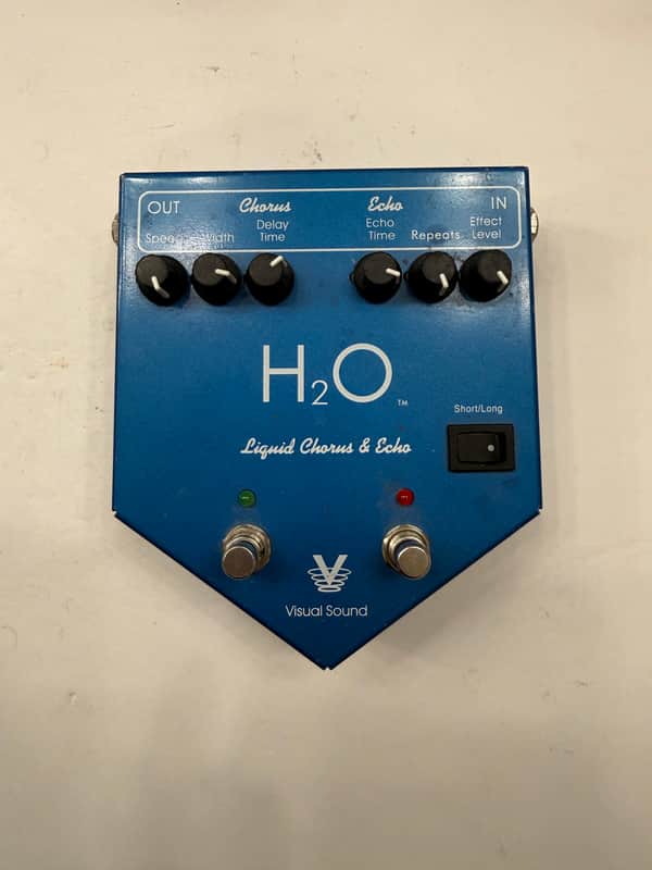 ギター Visual Sound H2O Delay Chorus Visual Sound H2O V1 | Reverb