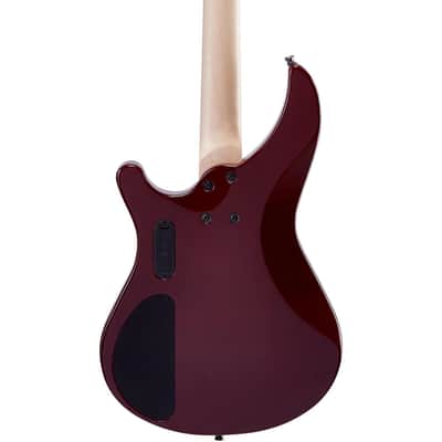 Mitchell MB200 Modern Rock Bass Guitar With Active EQ - Regular Blood Red image 2