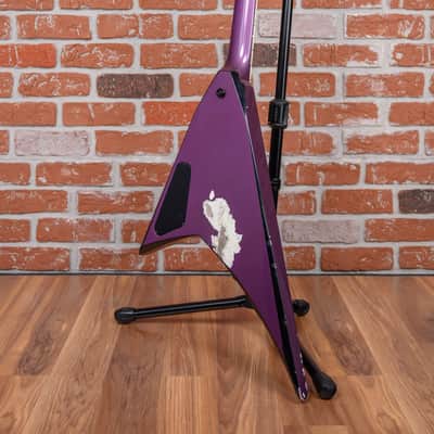 Jackson USA Custom Shop RR1 Rhoads Purple w/ Black Bevels 1986 w/Hard Shell Case image 8
