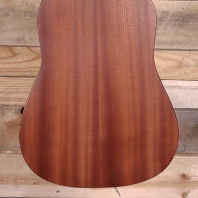 Martin D Jr E Acoustic/Electric Guitar Natural w/ Case image 3