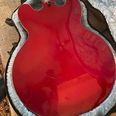 Epiphone ES-335 with Hard case 2020 - Present - Cherry image 5