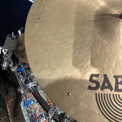 David Garibaldi's Tower of Power Sabian 20" HH Hand-Hammered Medium Sizzle Ride Cymbal With 6 Rivets, 2526g (#46) image 10