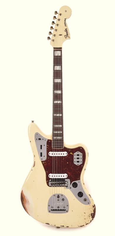 Fender Custom 1966 Jaguar Heavy Relic Aged *CME spec* Upgraded Lollar Pickups image 1