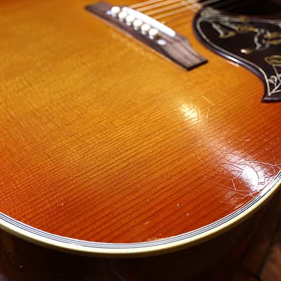 Gibson Custom Shop Murphy Lab '60 Hummingbird Reissue Light Aged 2023 - Present - Heritage Cherry Sunburst image 7