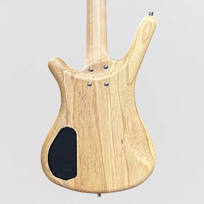 Warwick RockBass Corvette $$ 4 String Electric Bass Guitar - Natural Transparent Satin image 4