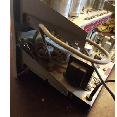 Stromberg-Carlson ASE-6 Preamp and SR445A Tuner mounted tube pre 1950s - Cream & Gold image 2