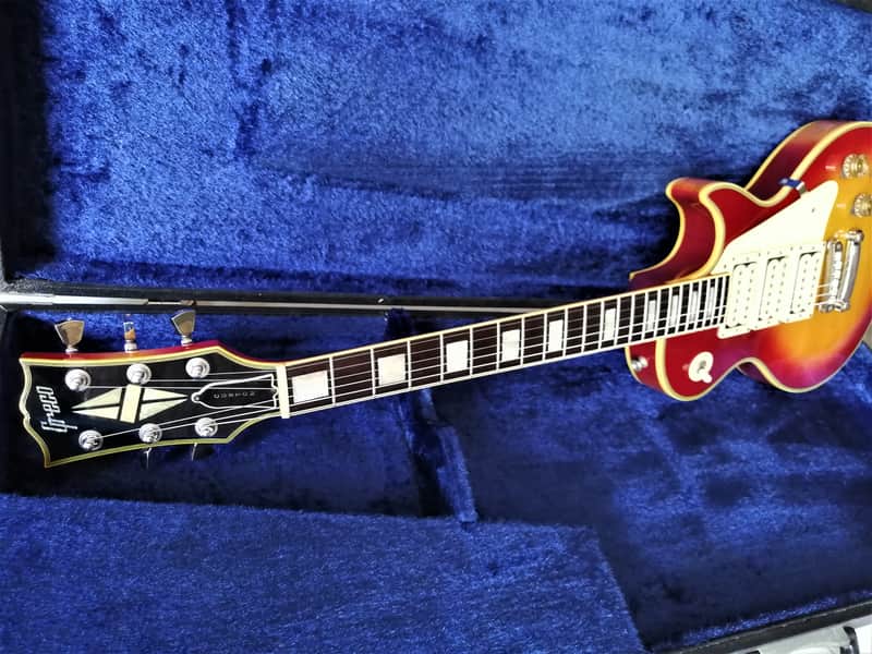 1978 Greco Ace Frehley Budokan Les Paul Custom EG600PR (3 PAFs)+